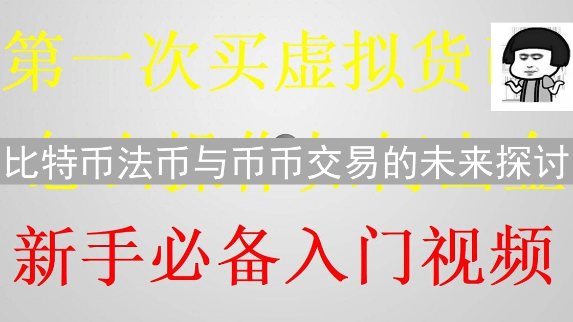 比特币法币与币币交易的未来探讨