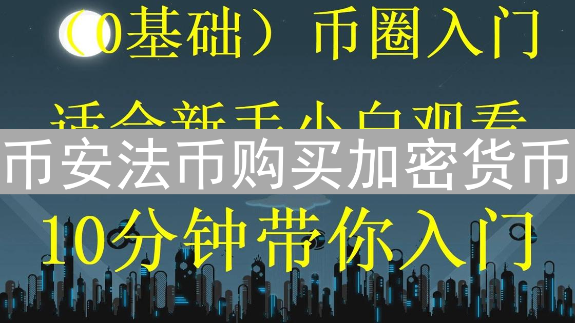 币安法币购买加密货币：新手入门指南与操作步骤详解