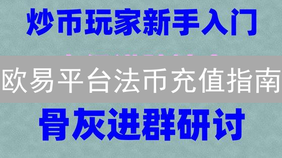 欧易平台法币充值指南：新手入门到交易精通