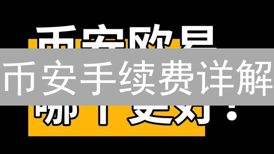 币安手续费详解：现货与合约交易费用计算指南