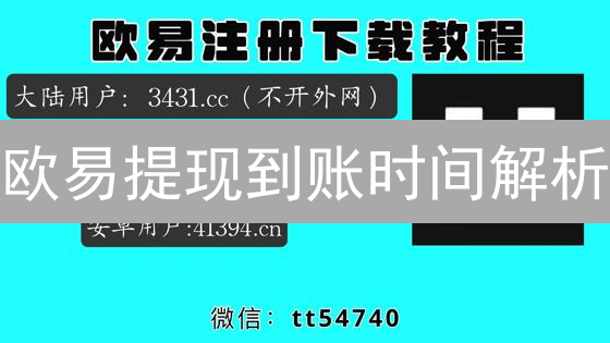 欧易提现到账时间解析：影响因素与应对策略详解