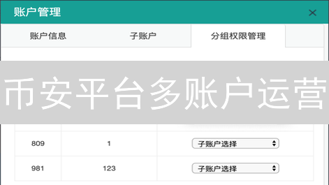 币安平台多账户运营：策略隔离与风险管理
