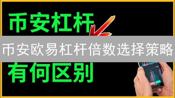 币安欧易杠杆倍数选择策略：新手与老手的交易指南