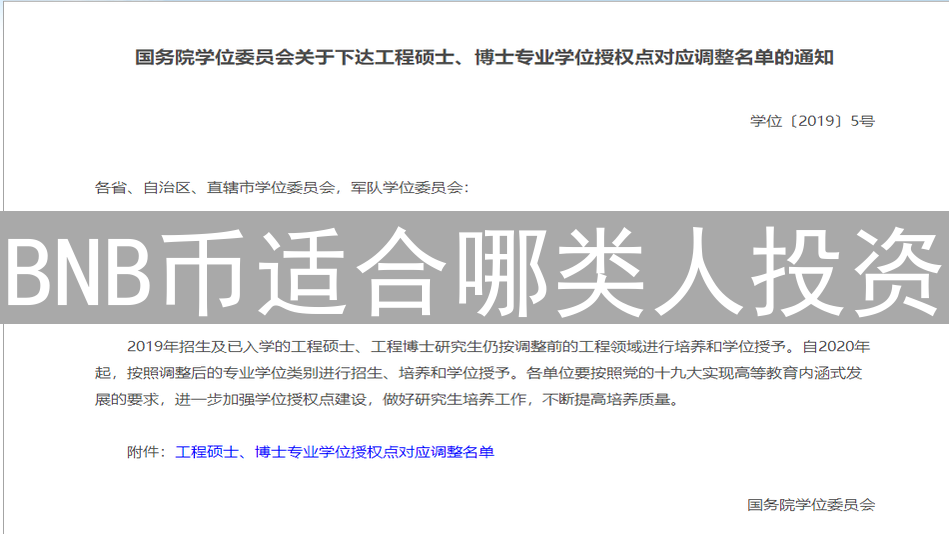 BNB币适合哪类人投资？详解BNB币投资者特征