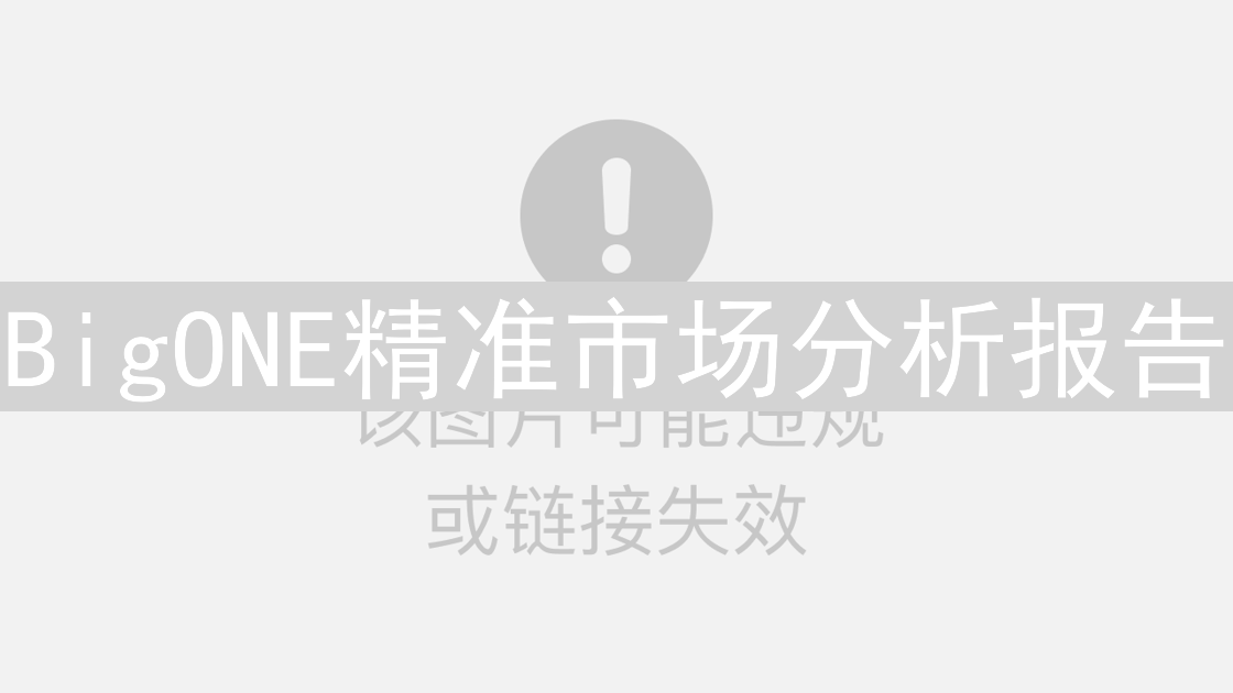 BigONE精准市场分析报告：赋能加密货币投资者决策