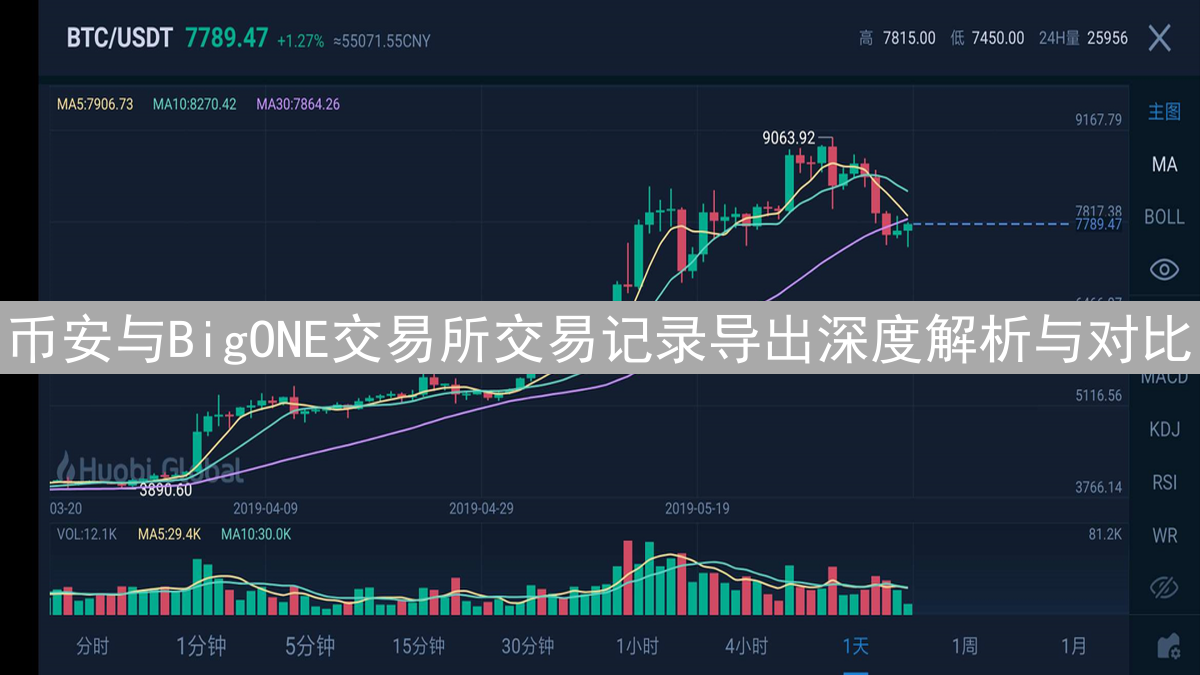 币安与BigONE交易所交易记录导出深度解析与对比