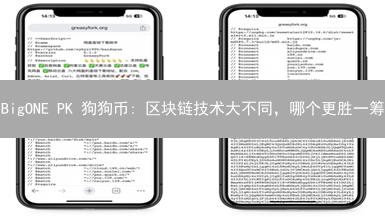 BigONE PK 狗狗币: 区块链技术大不同，哪个更胜一筹？