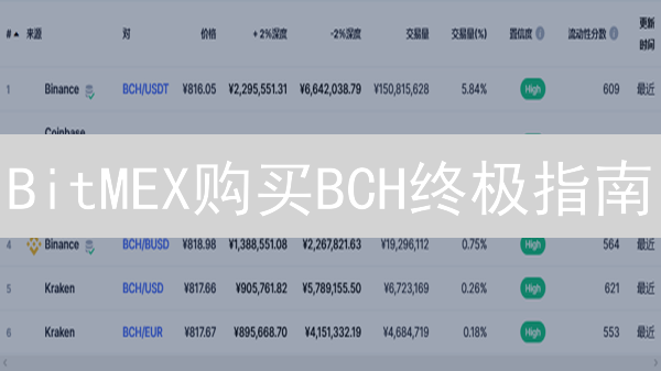 BitMEX购买BCH终极指南：新手也能轻松上手！