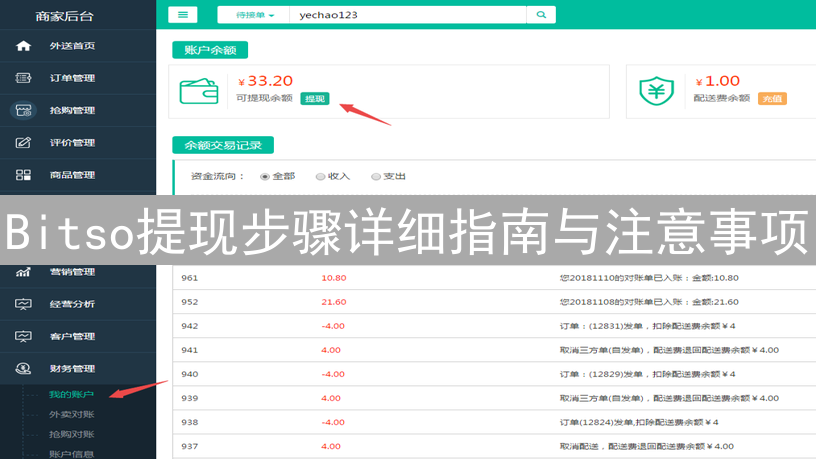 Bitso提现步骤详细指南与注意事项
