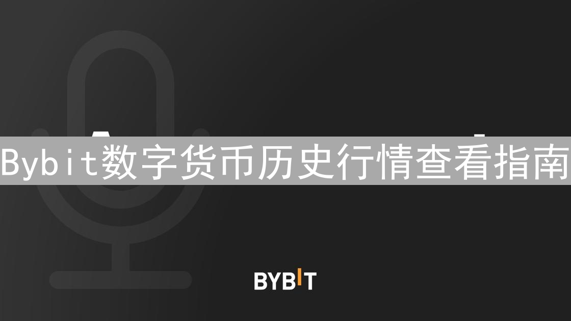 Bybit数字货币历史行情查看指南：网页端与APP端操作详解