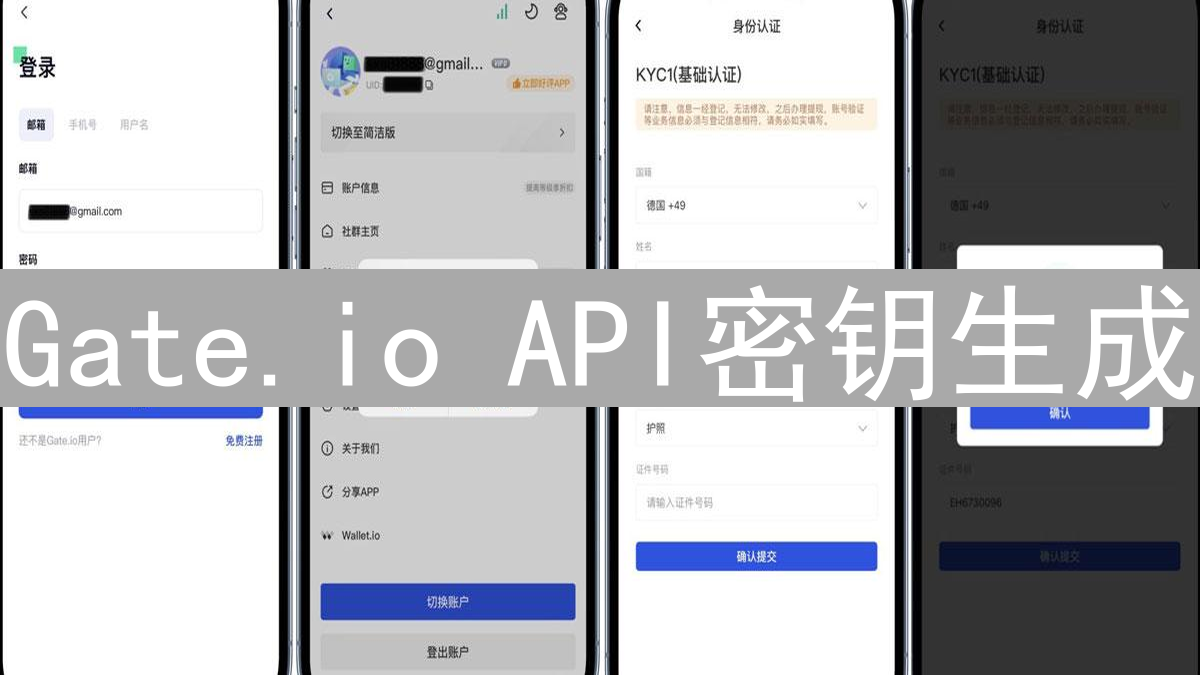 Gate.io API密钥生成：安全高效交易指南