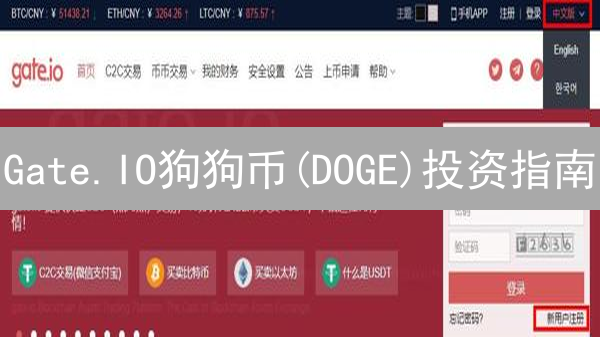 Gate.IO狗狗币(DOGE)投资指南：购买步骤与风险提示