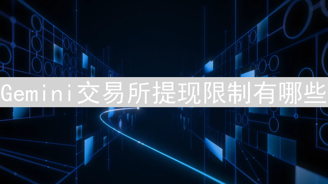 Gemini交易所提现限制有哪些