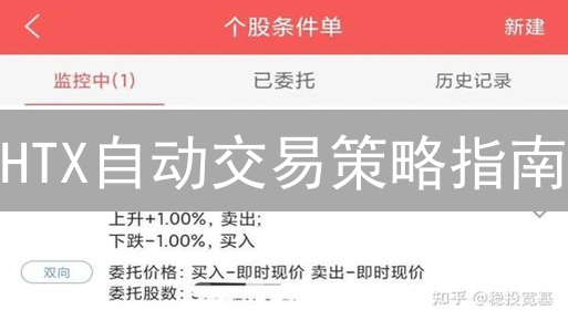 HTX自动交易策略指南：释放你的交易潜能