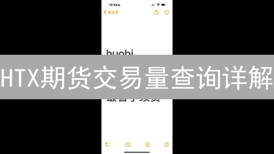 HTX期货交易量查询详解：洞悉市场，把握投资先机