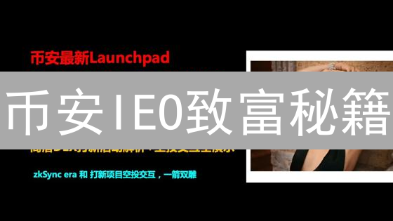 币安IEO致富秘籍：新手也能轻松参与，抓住财富机遇？