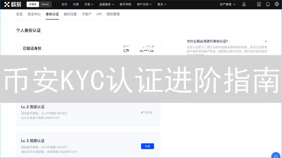 币安KYC认证进阶指南：从新手到精通，解锁更多可能