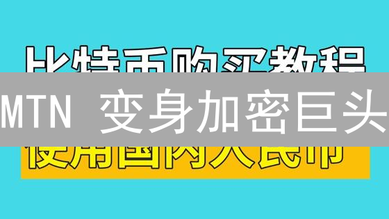 MTN 变身加密巨头？非洲用户如何“购BTC”？