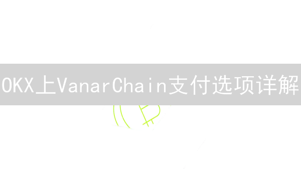 OKX上VanarChain支付选项详解：充值、交易指南