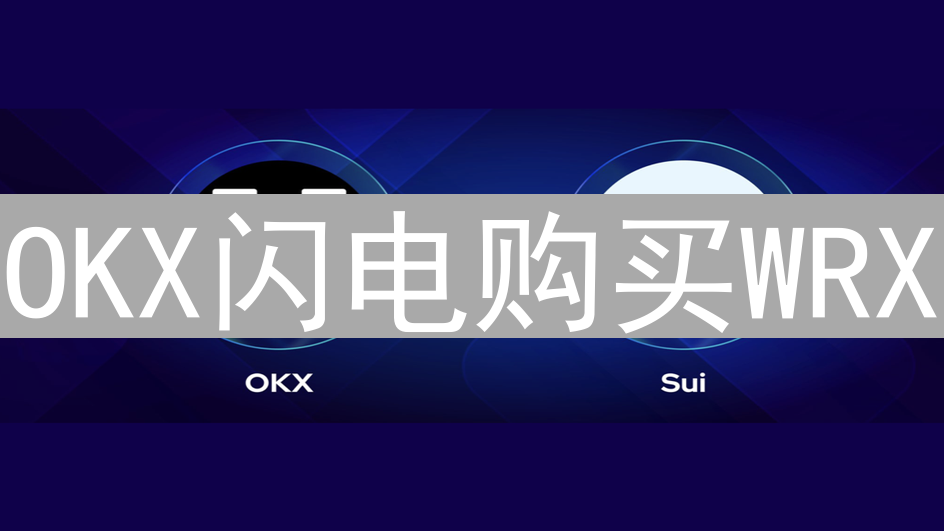 OKX闪电购买WRX：新手指南与交易进阶策略