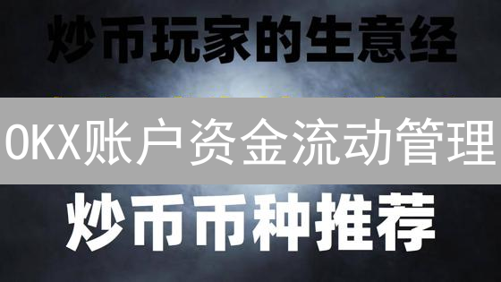 OKX账户资金流动管理：打造高效加密资产运营体系