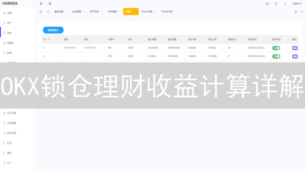 OKX锁仓理财收益计算详解：增持数字资产的策略