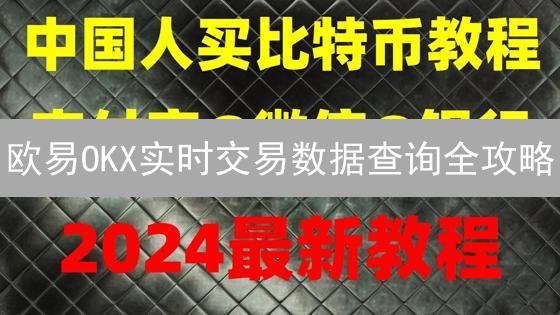 欧易OKX实时交易数据查询全攻略：掘金加密货币市场！