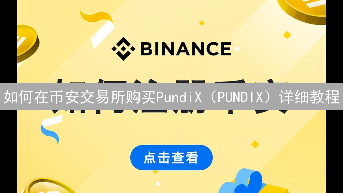 如何在币安交易所购买PundiX（PUNDIX）详细教程