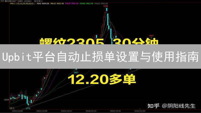 Upbit平台自动止损单设置与使用指南