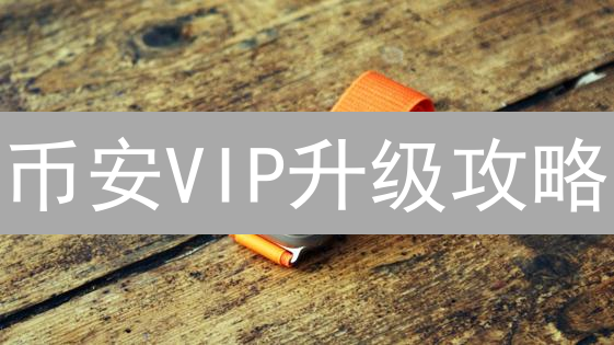 币安VIP升级攻略：手续费减免和等级提升技巧